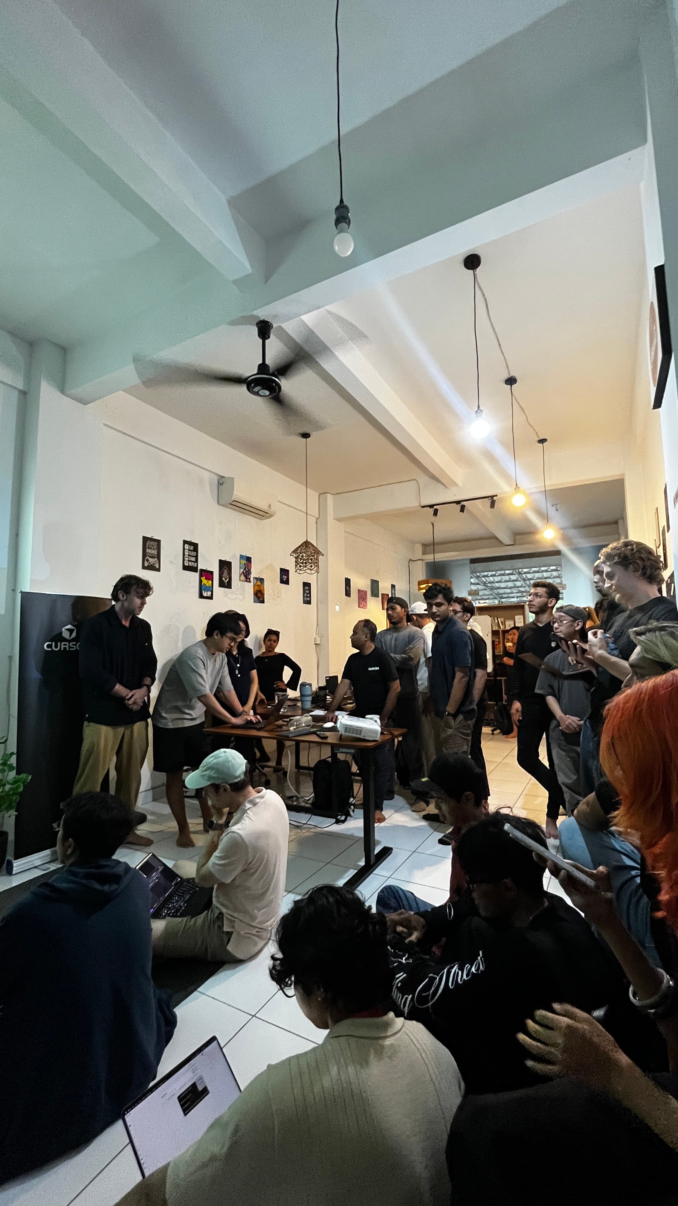 Community networking at the hackathon